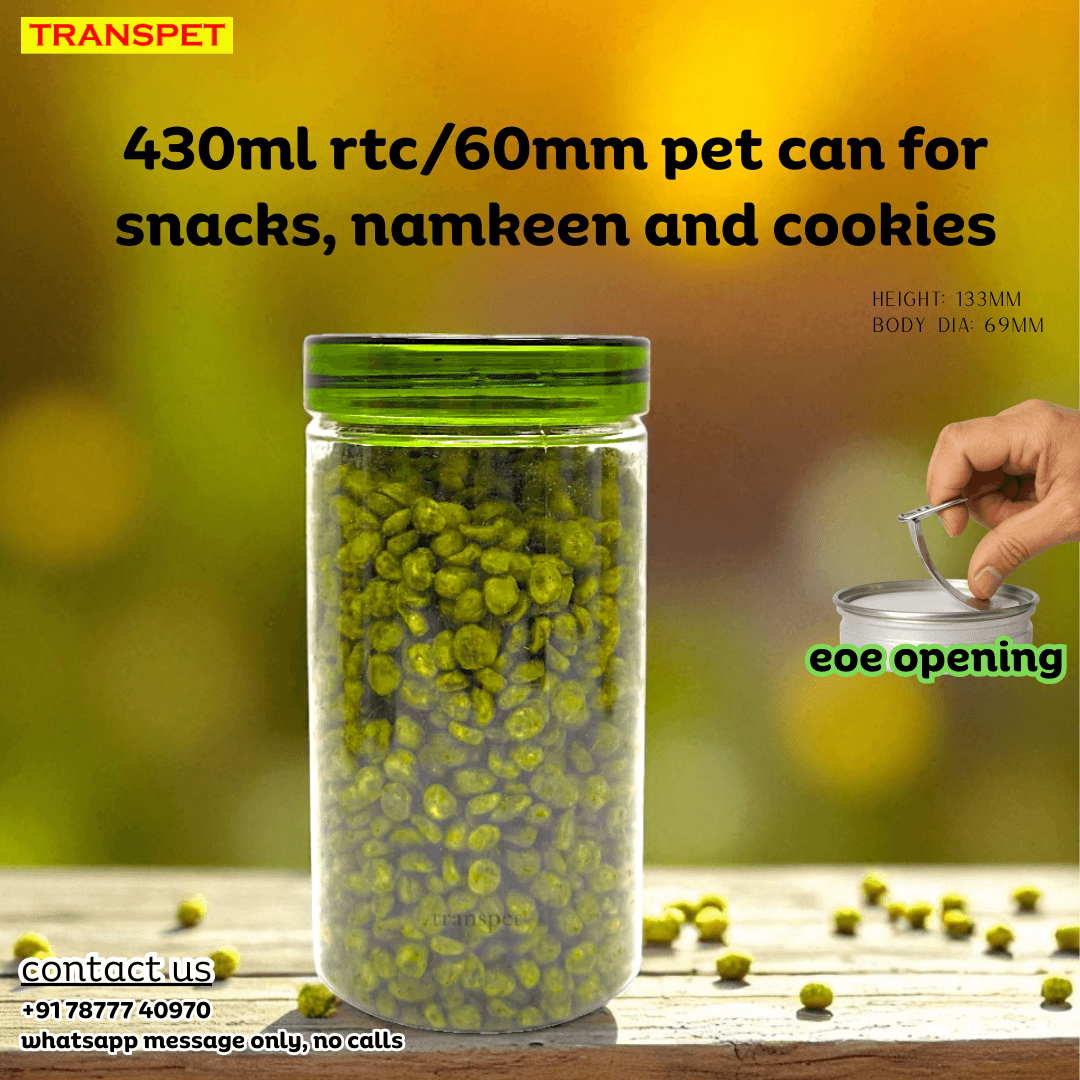 430ML RTC/60MM PET CAN
